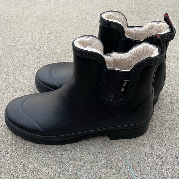 Tretorn Lina Cold Weather Chelsea Rainboots size 10 preloved winter cold - Picture 8 of 9